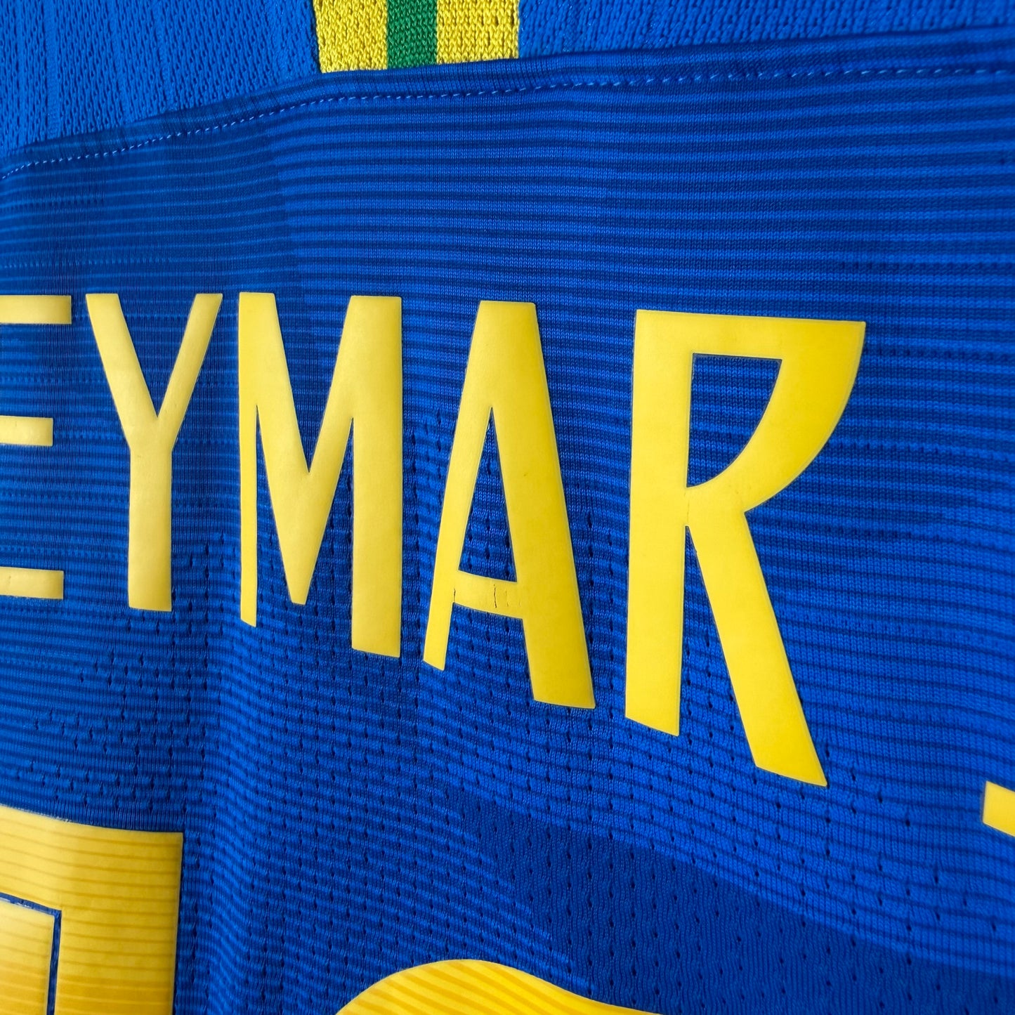 BRAZIL 2018 AWAY VAPORKNIT - NEYMAR JR-M