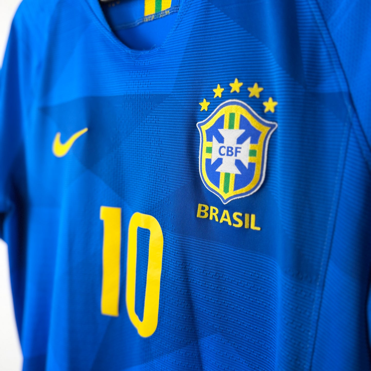 BRAZIL 2018 AWAY VAPORKNIT - NEYMAR JR-M