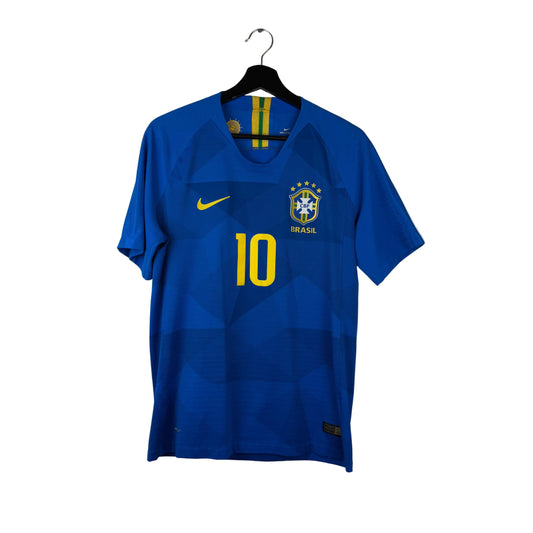 BRAZIL 2018 AWAY VAPORKNIT - NEYMAR JR-M
