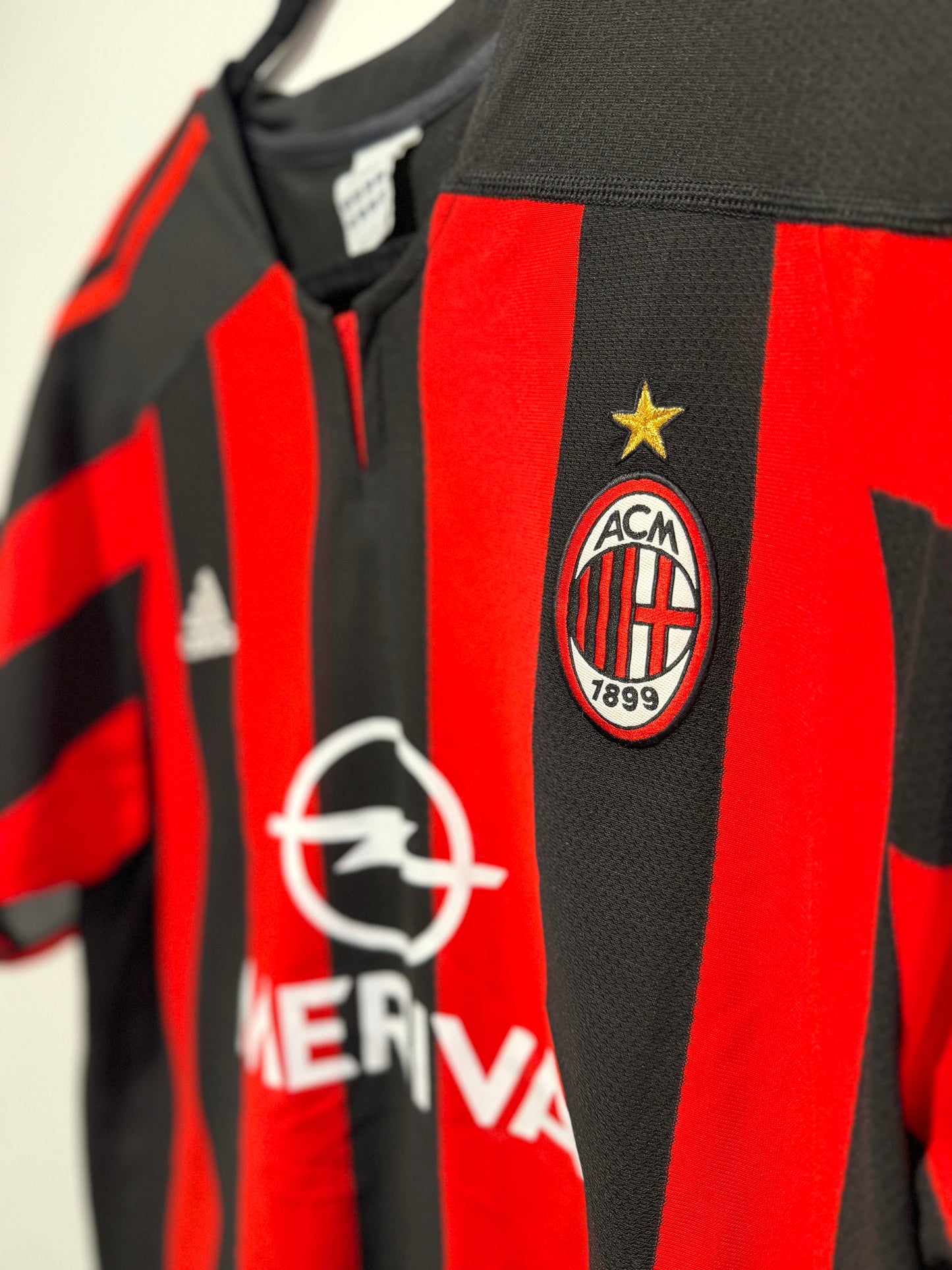 AC MILAN HOME 2003-2004 - PAOLO MALDINI - M