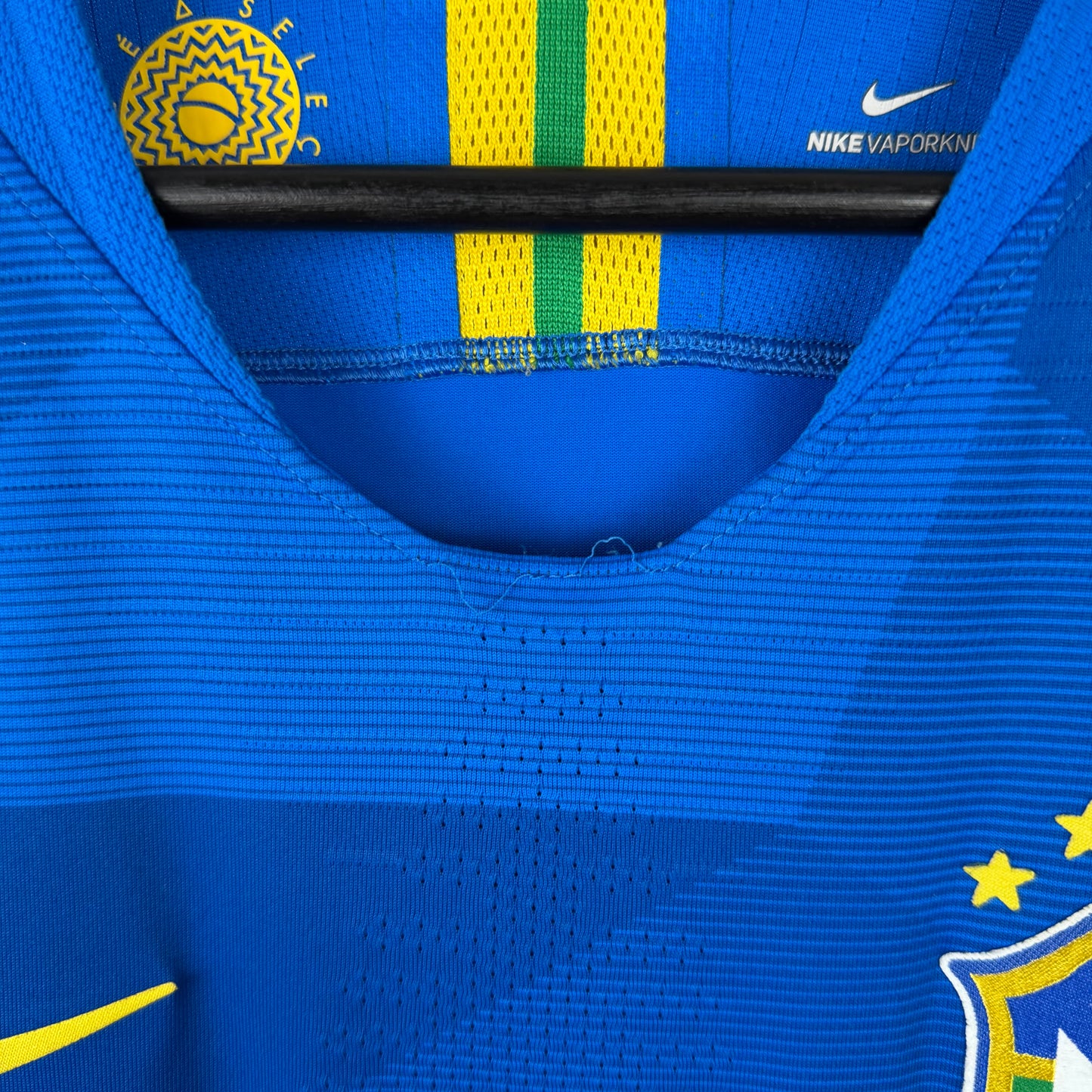 BRAZIL 2018 AWAY VAPORKNIT - NEYMAR JR-M