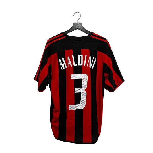 AC MILAN HOME 2003-2004 - PAOLO MALDINI - M